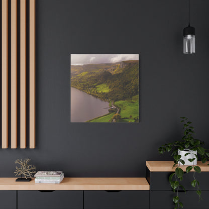 Sruth in Aghadh an Aird or The devil's Chimney Matte Canvas, Stretched, 1.25"