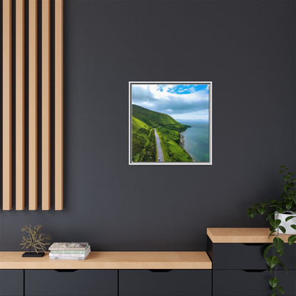 Ring of Kerry Drive Matte Canvas, Framed (Multi-color)