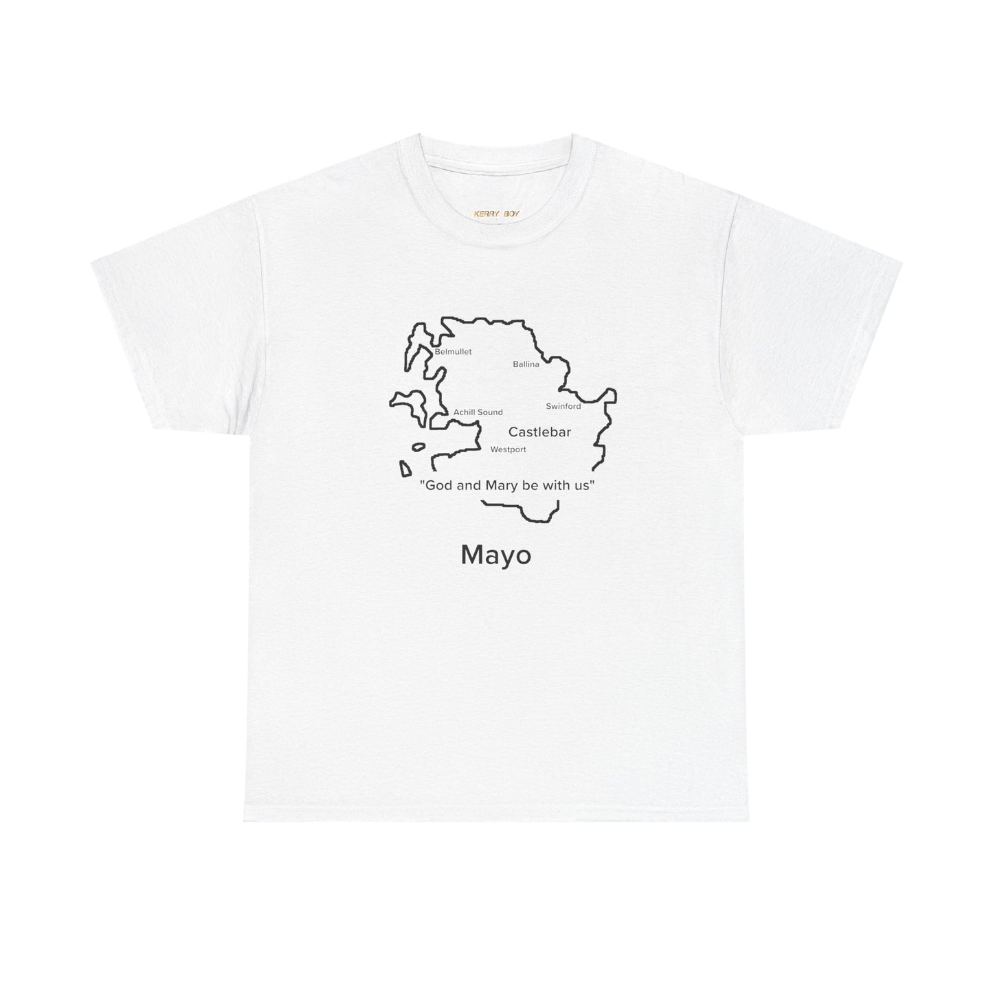 Mayo Unisex Heavy Cotton Tee White Edition