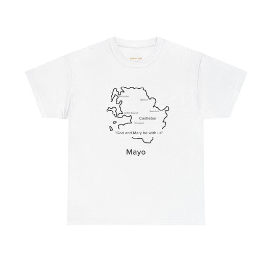 Mayo Unisex Heavy Cotton Tee White Edition