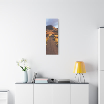 Sunset Road Matte Canvas, Stretched, 1.25"