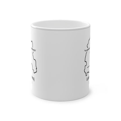 Laois Magic Mug: Color - Changing Coffee Cup with Artistic Map Design