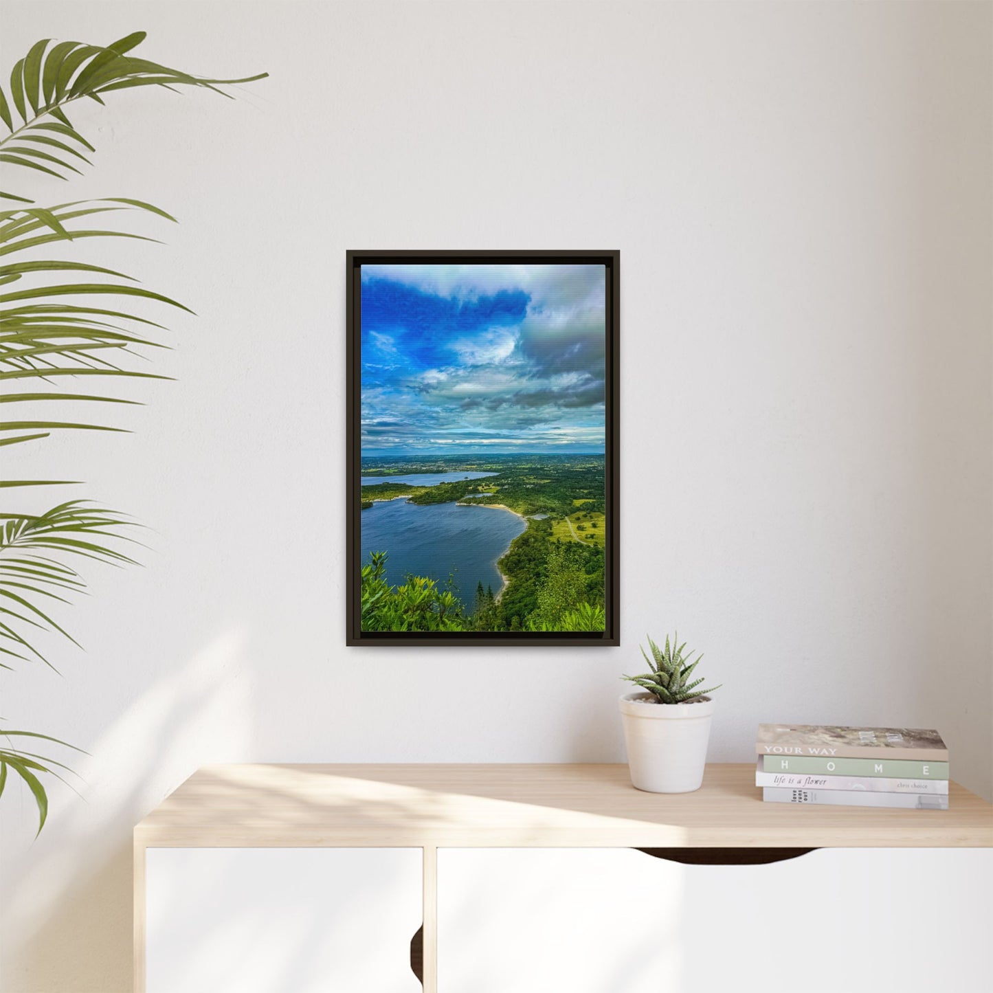 Killarney Trail 2 Matte Canvas, Framed (Multi-color)