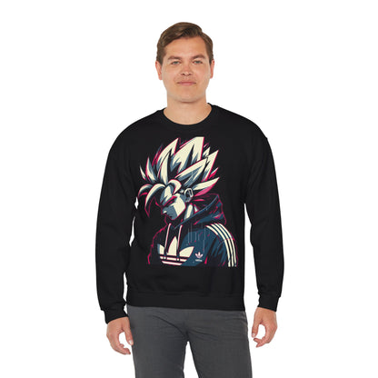 Retro Anime Crewneck Sweatshirt - Unisex Heavy Blend™