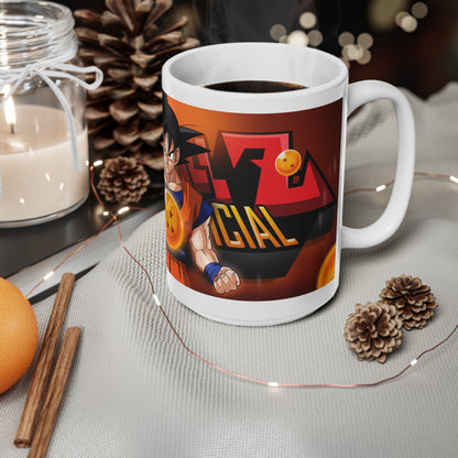 Dragon Ball Z Ceramic Coffee Cup - 11oz & 15oz | Anime Mug for Fans