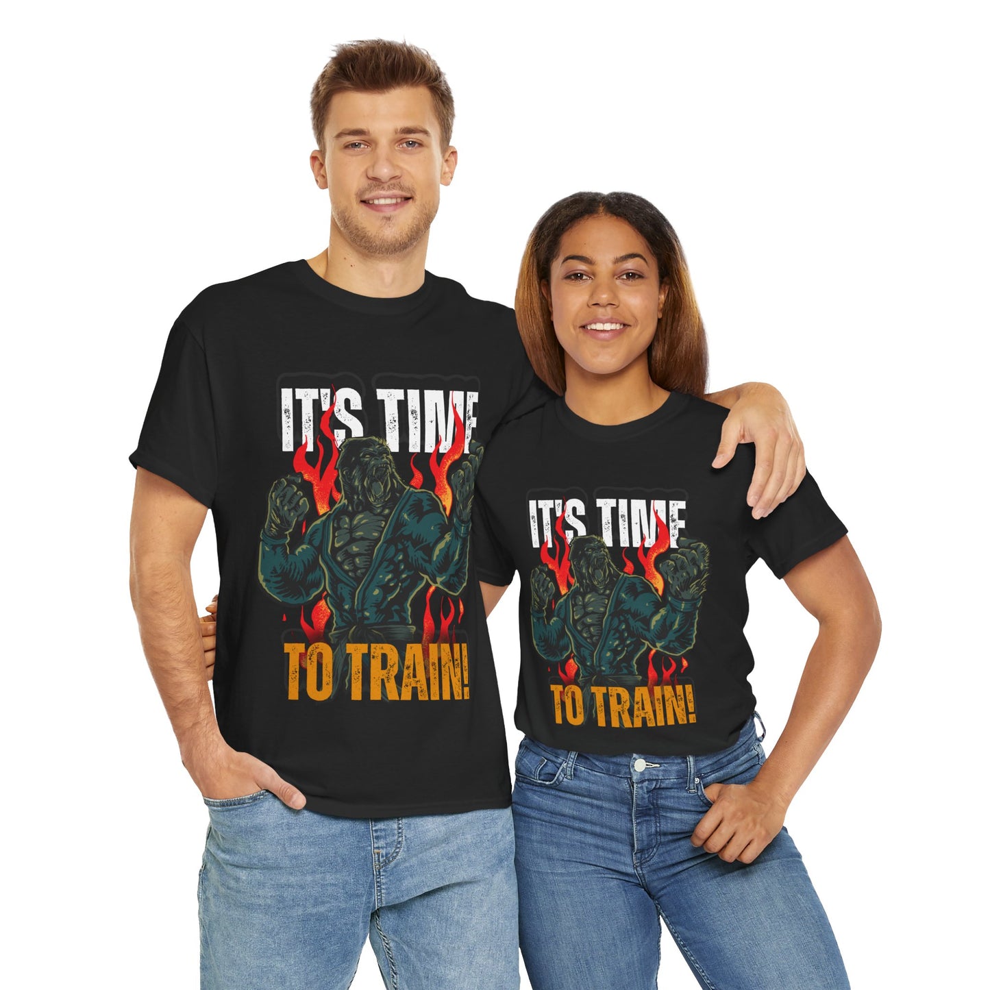 Its Time To Train Unisex Heavy Cotton Tee