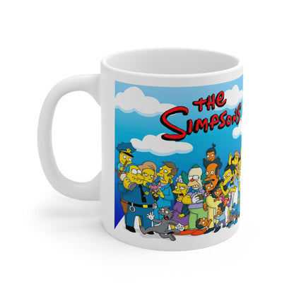 The Cartoon Ceramic Coffee Cup - Fun 11oz and 15oz Mugs for Fans