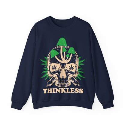 Mushroom Skull 'THINKLESS' Sweatshirt