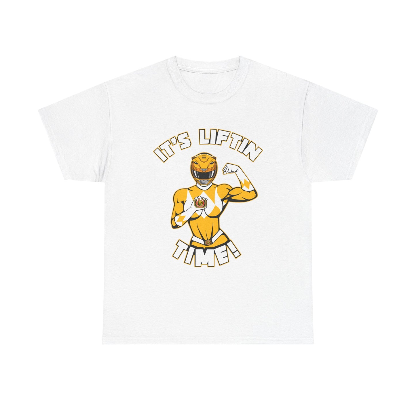 Fitness Enthusiast Unisex Tee - "It's Liftin' Time!" White