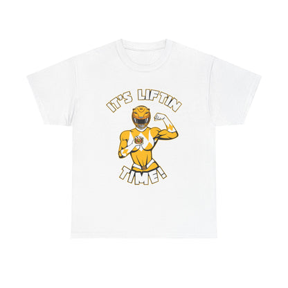 Fitness Enthusiast Unisex Tee - "It's Liftin' Time!" White