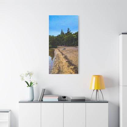 Muckross Lake Beach Matte Canvas, Stretched, 1.25"