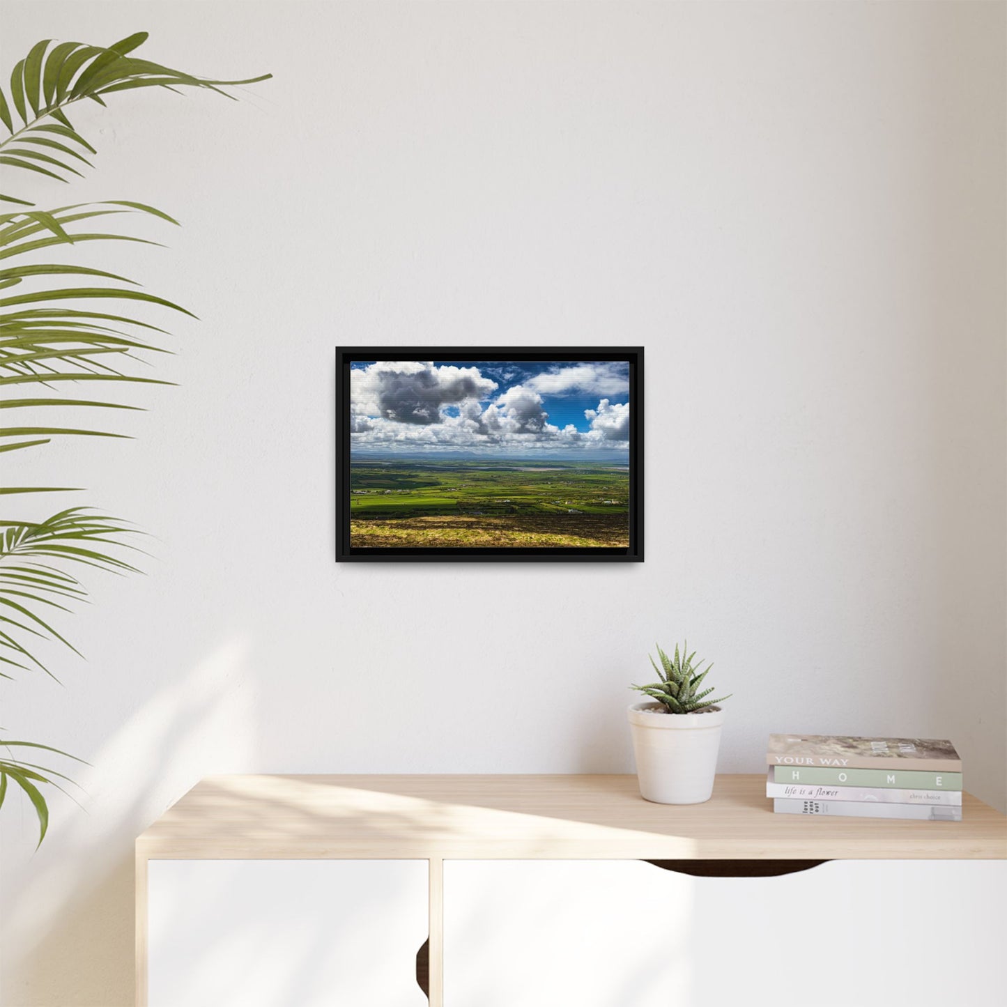 Kerry Panorama Matte Canvas, Framed (Multi-color)