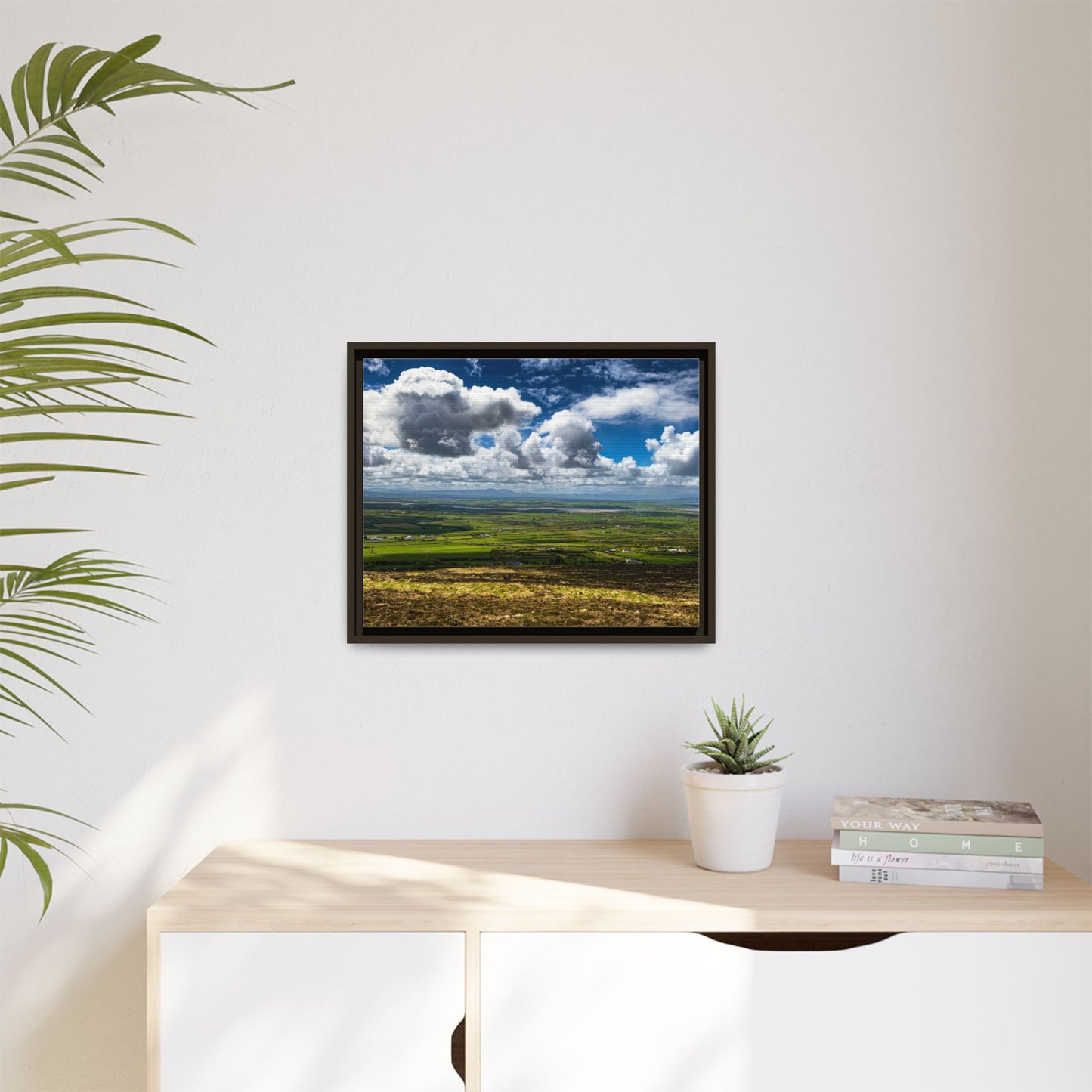 Kerry Panorama Matte Canvas, Framed (Multi-color)