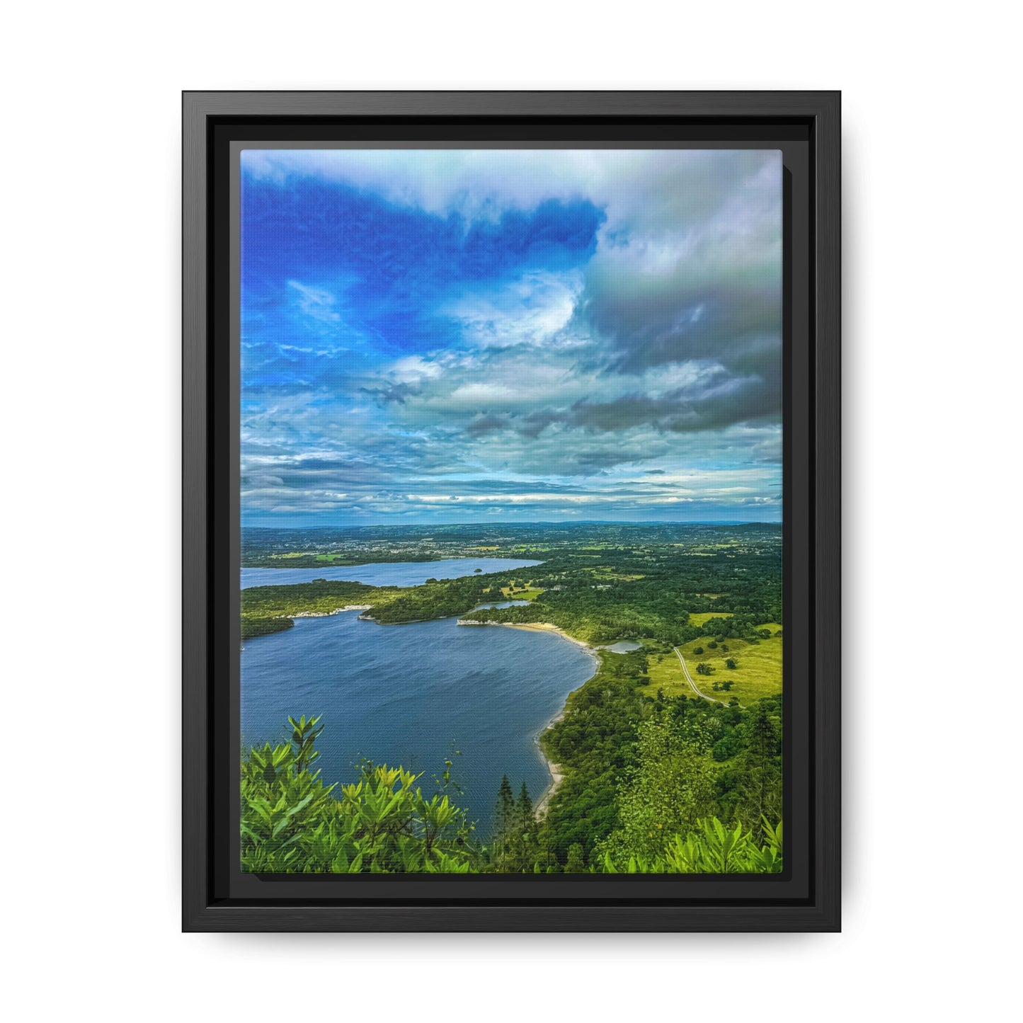 Killarney Trail 2 Matte Canvas, Framed (Multi-color)