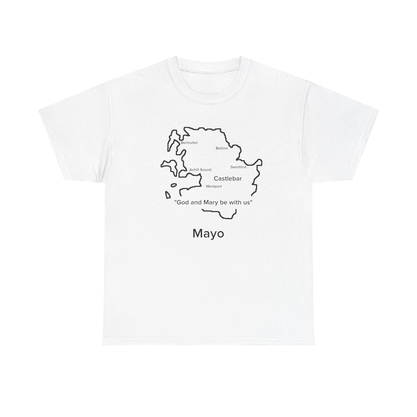 Mayo Unisex Heavy Cotton Tee White Edition