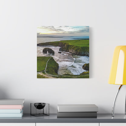 Virgin Rock Ballybunion Matte Canvas, Stretched, 1.25"