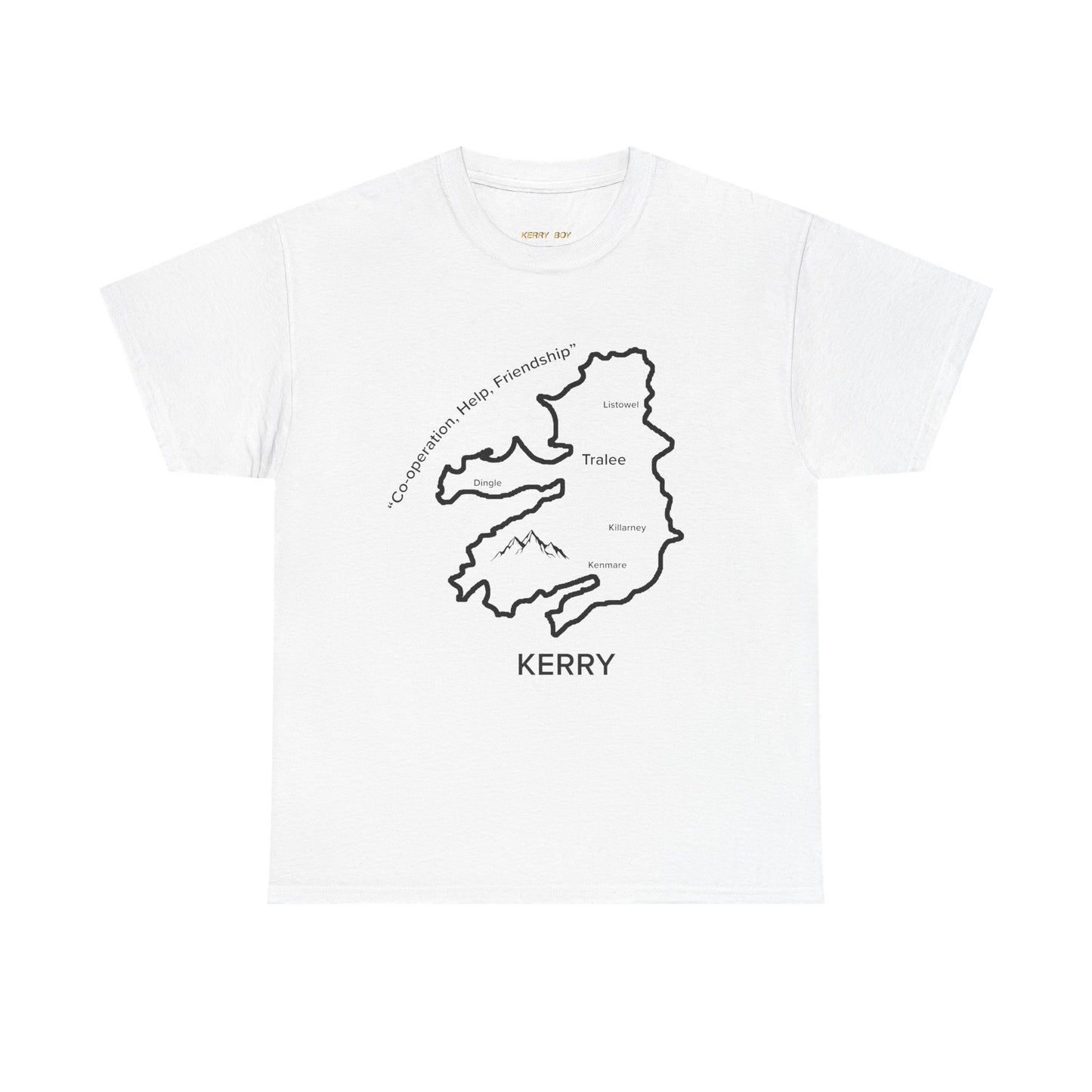 Kerry Unisex Heavy Cotton Tee White Edition