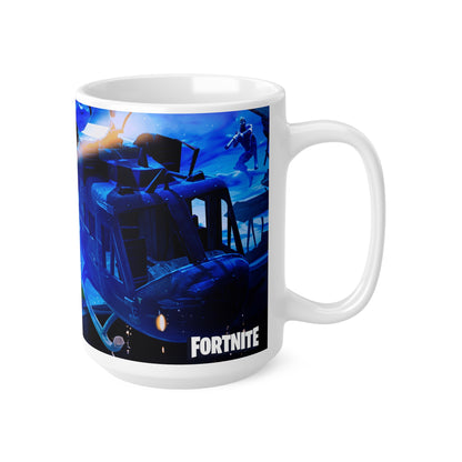 Heroic Ceramic Coffee Cups - 11oz & 15oz | Bold Action Design for Gamers