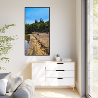 Killarney Beach Matte Canvas, Framed (Multi-color)