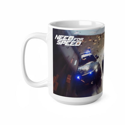 Need for Speed Ceramic Coffee Cup - 11oz & 15oz Racing Mug for Car Enthusiasts