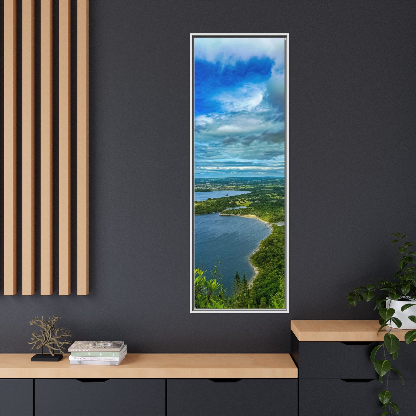 Killarney Trail 2 Matte Canvas, Framed (Multi-color)