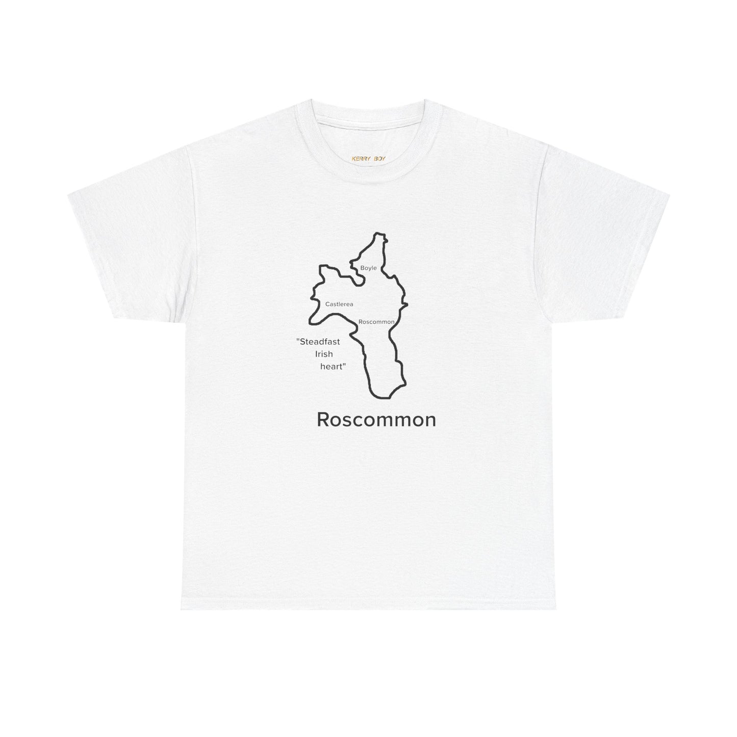 Roscommon Unisex Heavy Cotton Tee White Edition