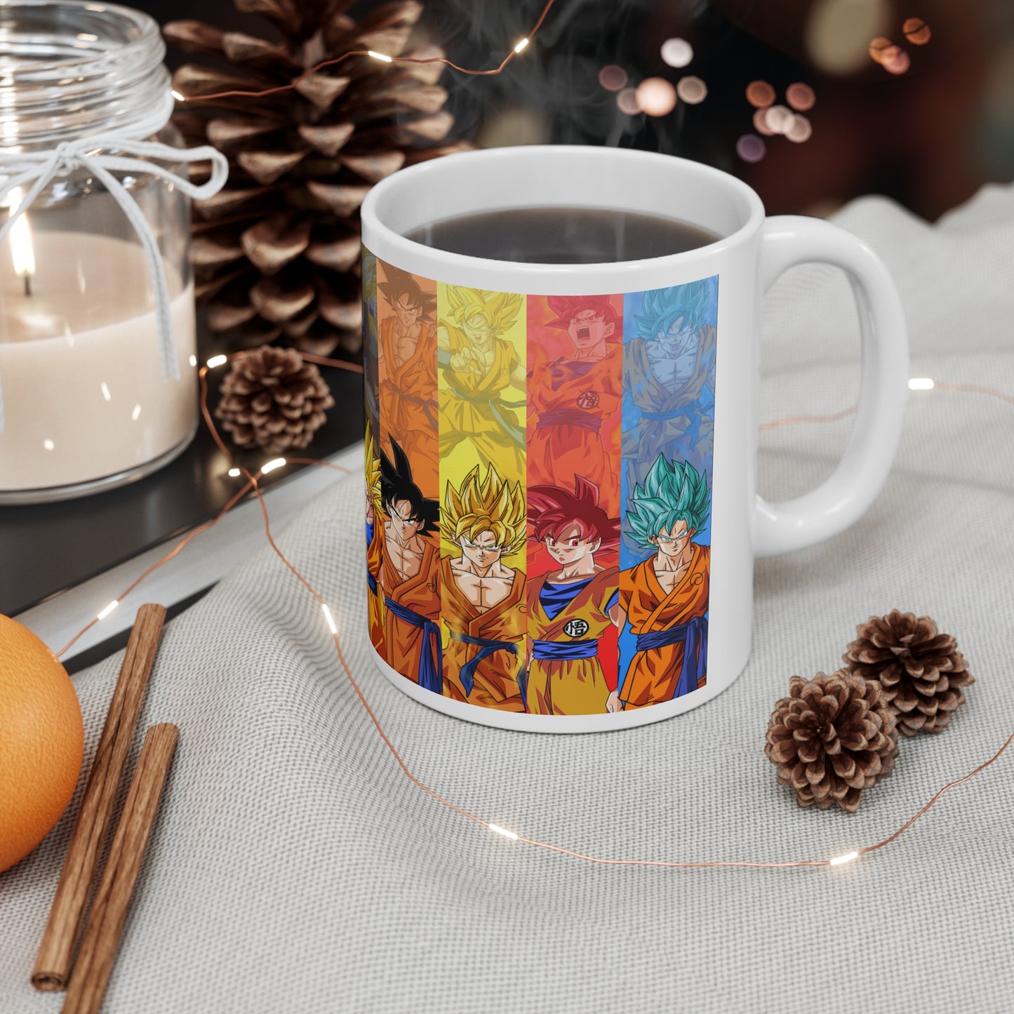 Dragon Ball Z Ceramic Coffee Cups - Perfect Gift for Anime Fans