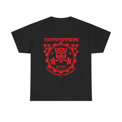 Transformers Gym Unisex Heavy Cotton Tee - Transform Your Body