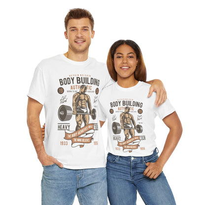 Vintage Bodybuilding Unisex Heavy Cotton Tee