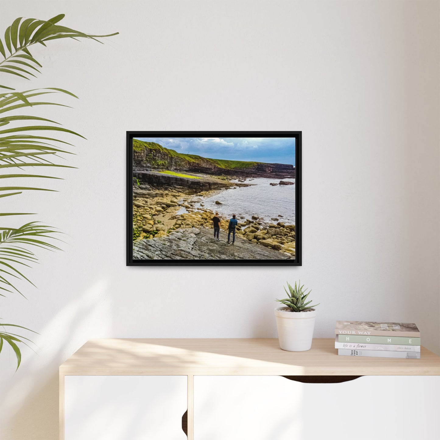 Sligo County Matte Canvas, Framed (Multi-color)