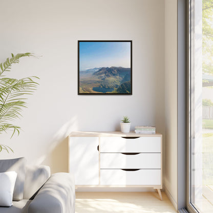 MacGillycuddy's Reeks Matte Canvas, Framed (Multi-color)