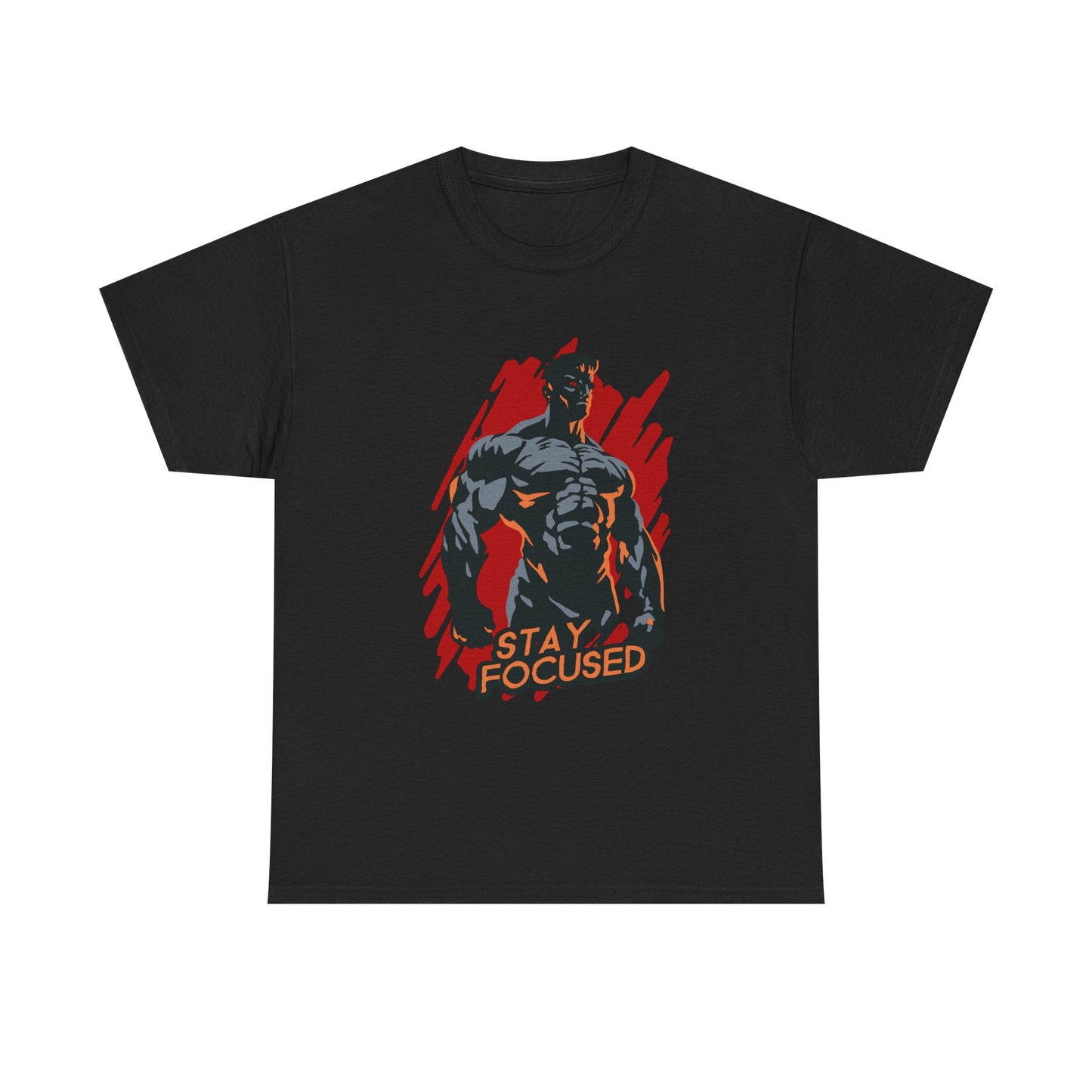 Stay Focused Unisex Heavy Cotton Tee