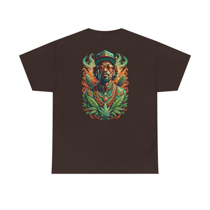 Reggae Lion Tee — Rasta Portrait Graphic T-Shirt