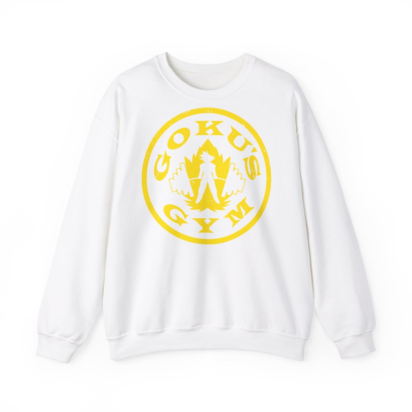 Gokus Gym Unisex Heavy Blend™ Crewneck Sweatshirt - Comfortable Workout Sweatshirt
