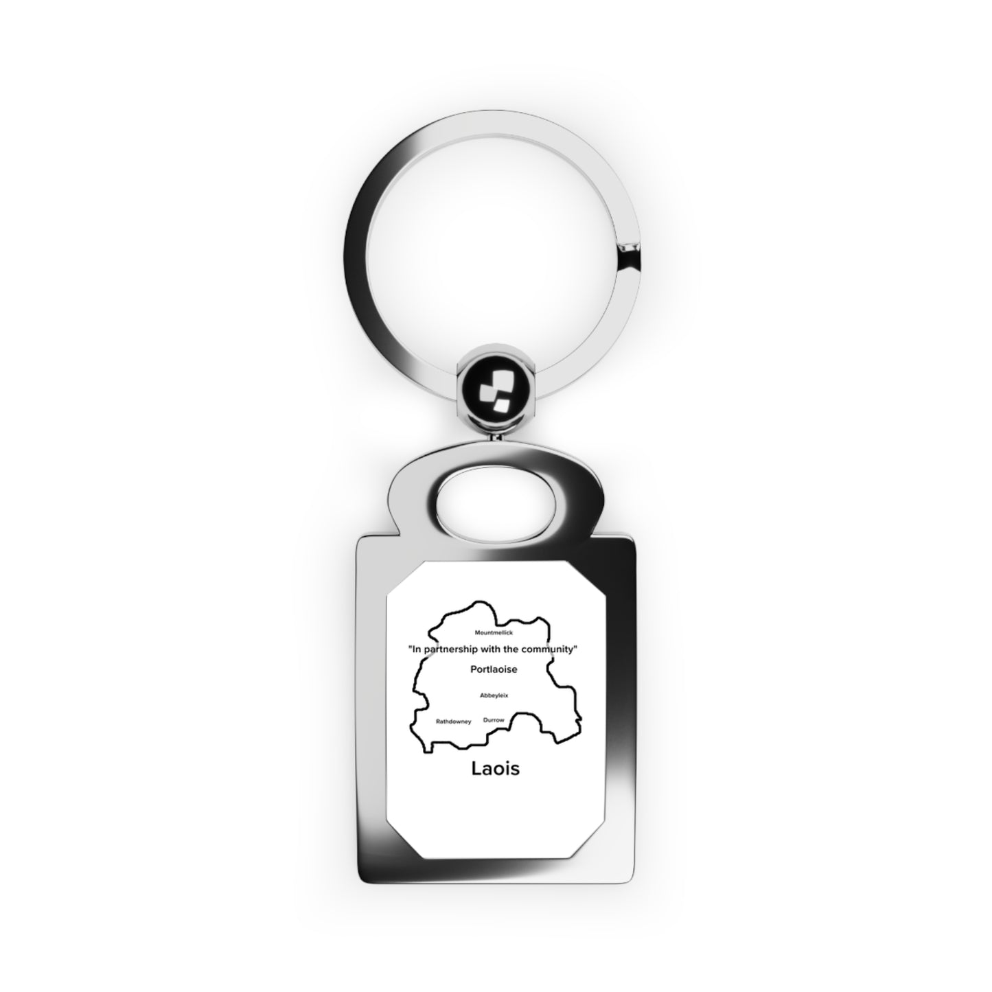 Laois County Key Holder White Edition