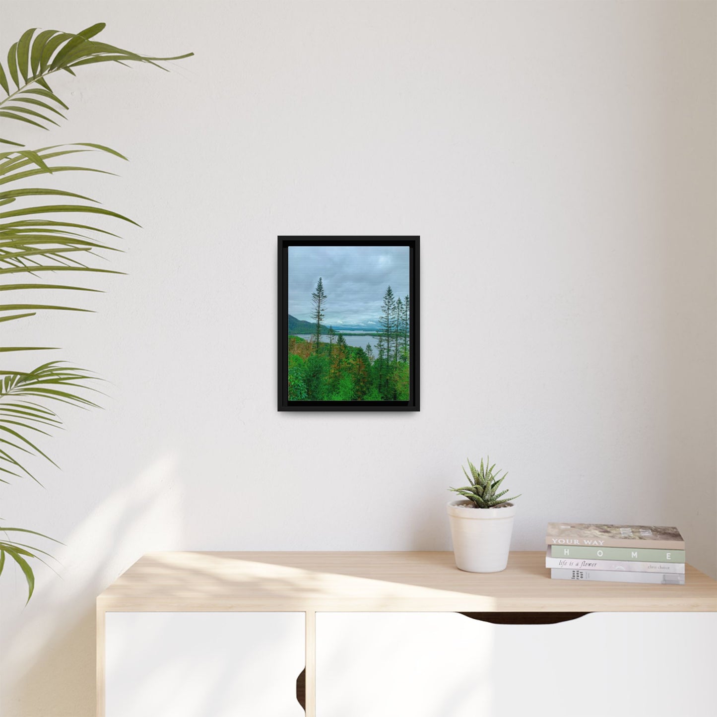 Torc Mountain Trail 2 Matte Canvas, Framed (Multi-color)