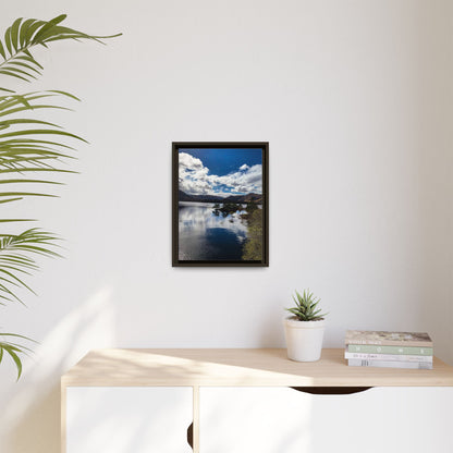 Lake Matte Canvas, Framed (Multi-color)