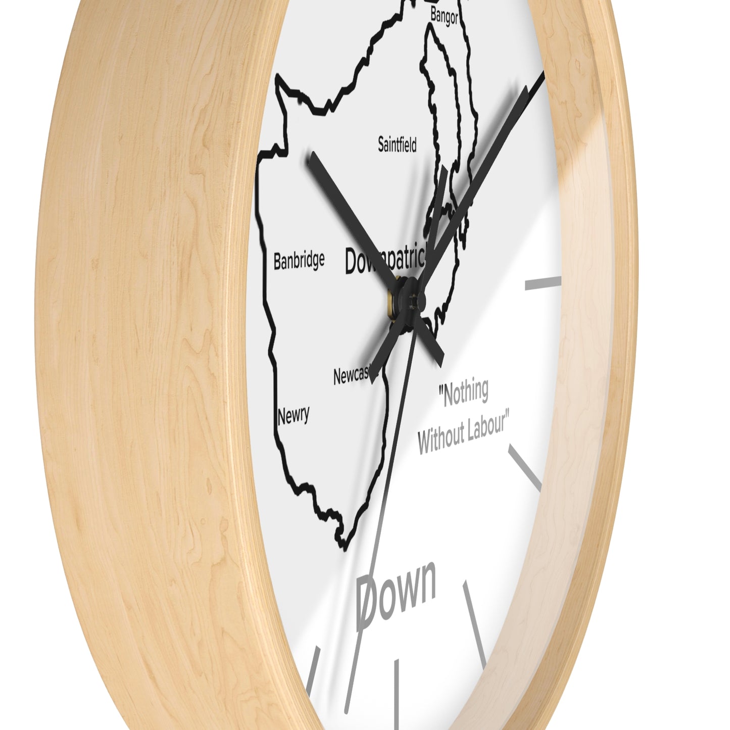 Down County Wall Clock