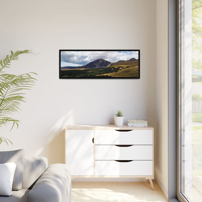 Mount Brandon Matte Canvas, Framed (Multi-color)