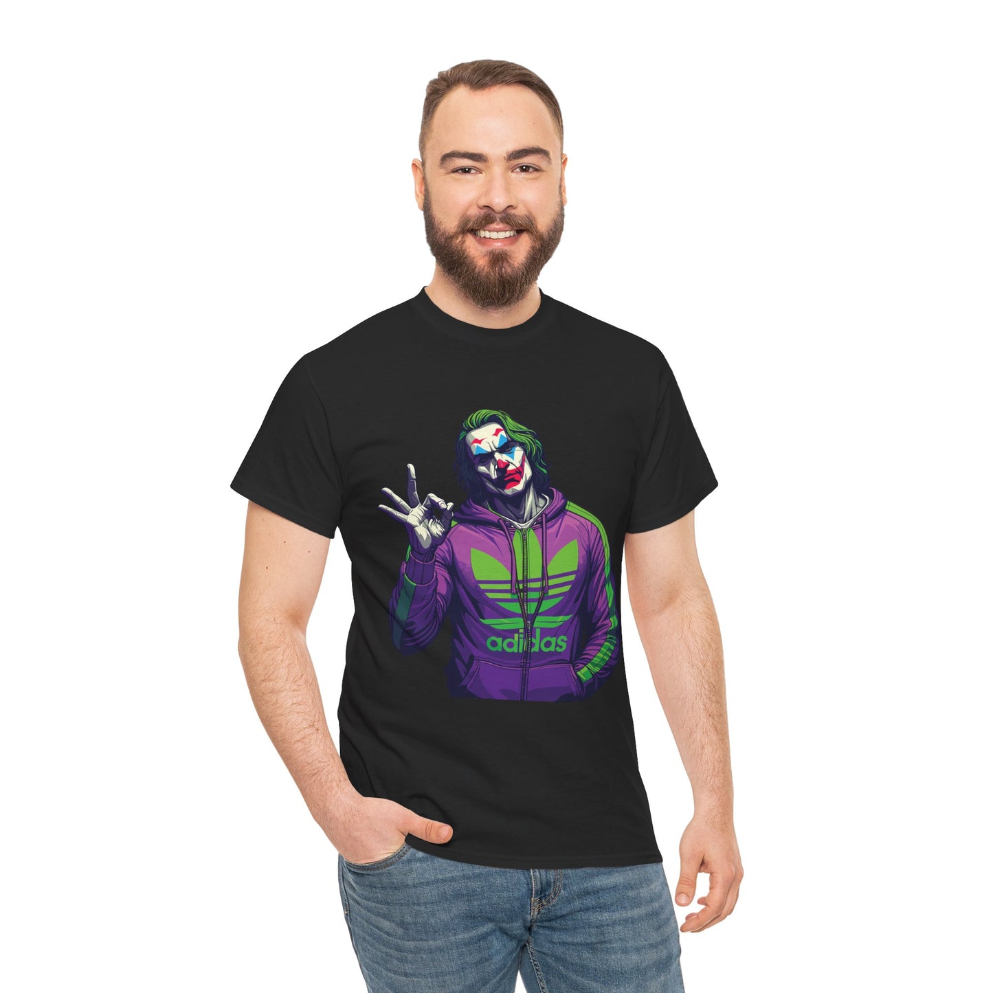 Oki Dogy "Joker Say"  Unisex Heavy Cotton Tee