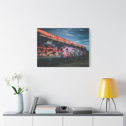 Night Train Matte Canvas, Stretched, 1.25"