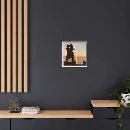 Fenit Matte Canvas, Framed (Multi-color)