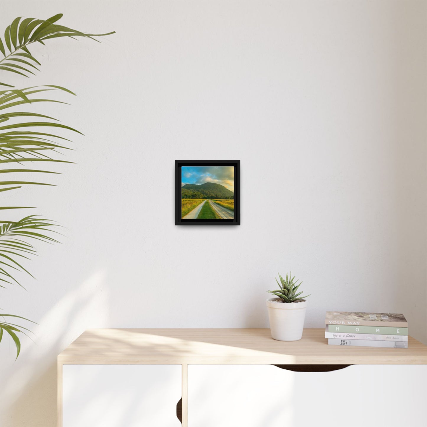 Mountain Torc Matte Canvas, Framed (Multi-color)