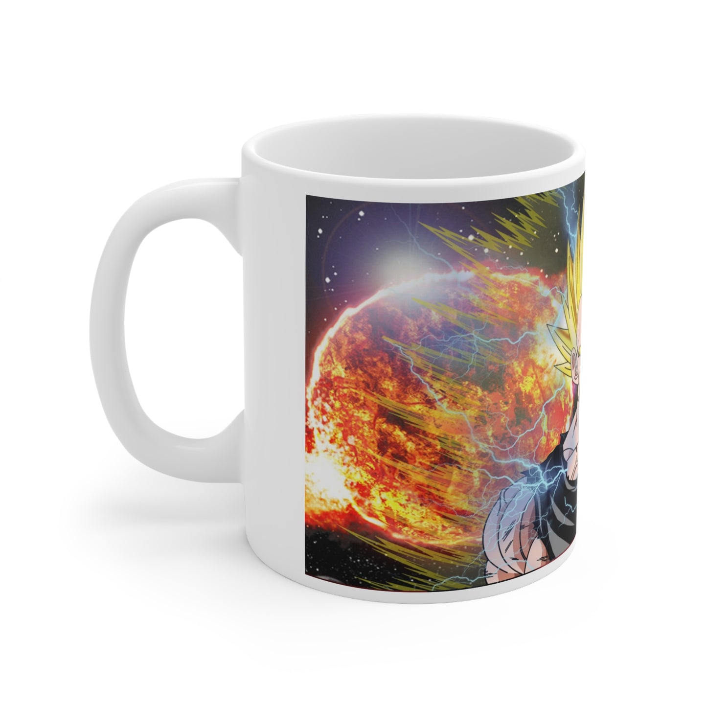 Super Saiyan Dragon Ball Z Ceramic Coffee Mug - 11oz & 15oz