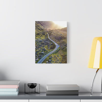 Valley Road Matte Canvas, Stretched, 1.25"