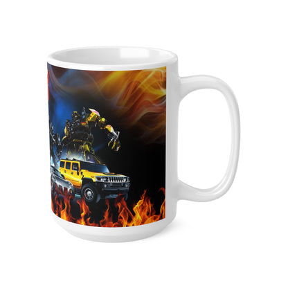 Transformers Ceramic Coffee Cup - 11oz & 15oz | Perfect Gift for Fans!