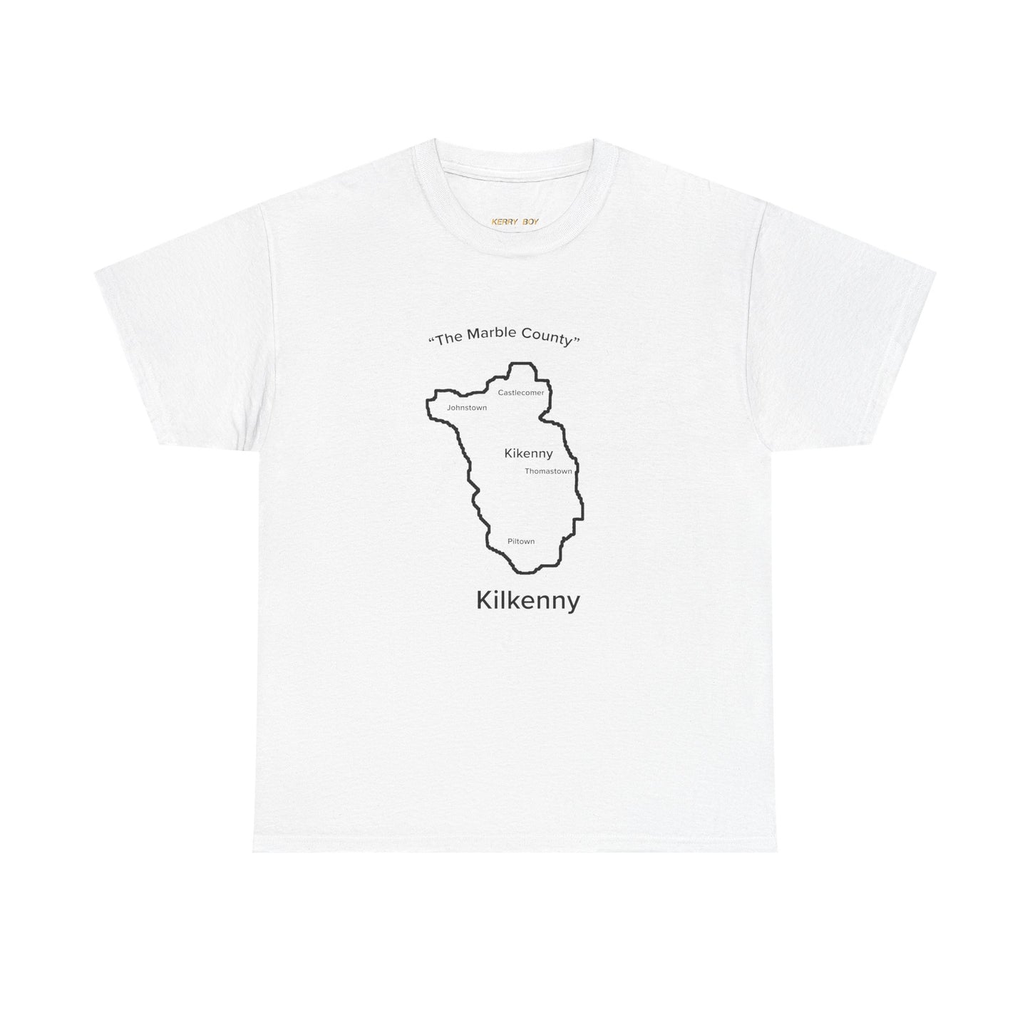 Kilkenny Unisex Heavy Cotton Tee White Edition