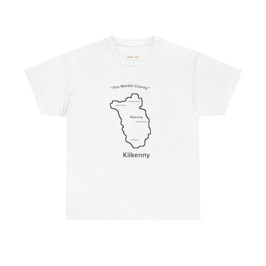 Kilkenny Unisex Heavy Cotton Tee White Edition