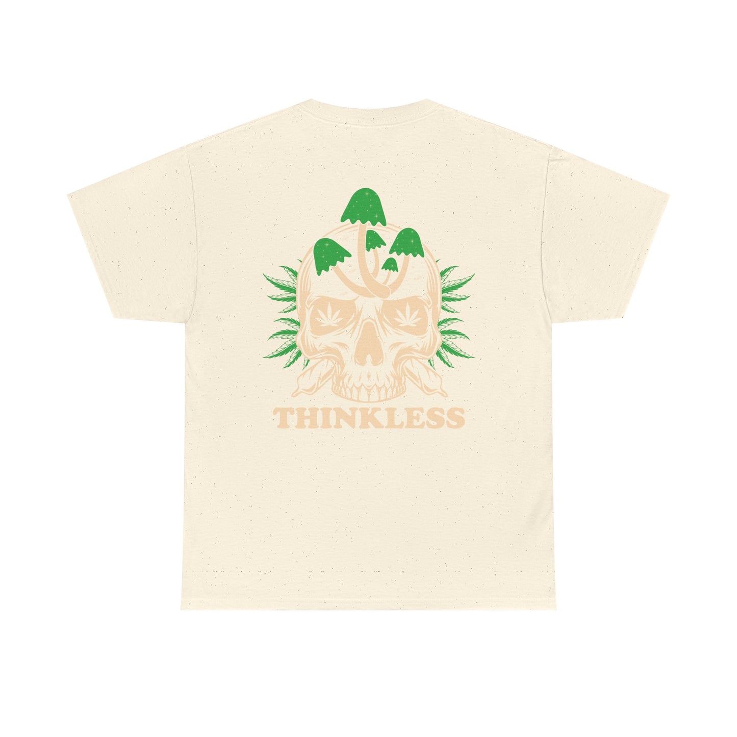 Mushroom Skull 'THINKLESS' T-Shirt