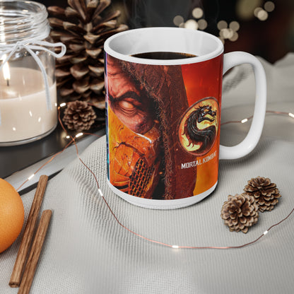 Mortal Kombat Ceramic Coffee Cup - 11oz & 15oz - Perfect for Gamers!